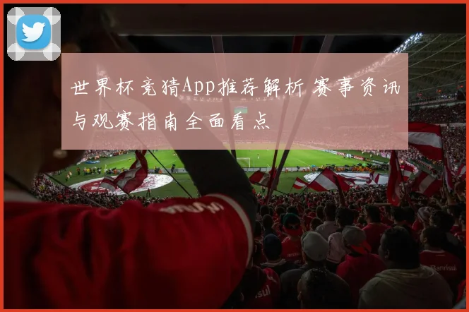 世界杯竞猜App推荐解析 赛事资讯与观赛指南全面看点